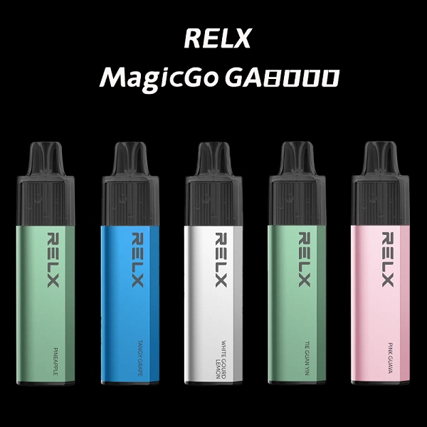 RELX GA8000 悅刻一次性電子煙｜8000口免充電、陶瓷芯